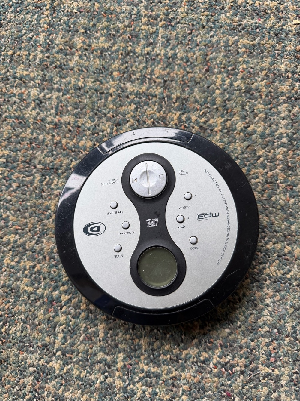 Vintage Discman Portable CD Player